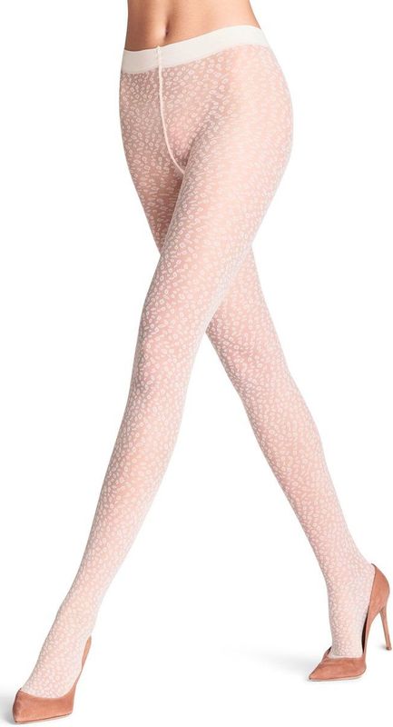 FALKE Shell Fragments Panty - Transparant - 20 DEN - Wit