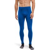 FALKE Warm Long Tights - Functioneel Ondergoed - Blauw - Sneldrogend