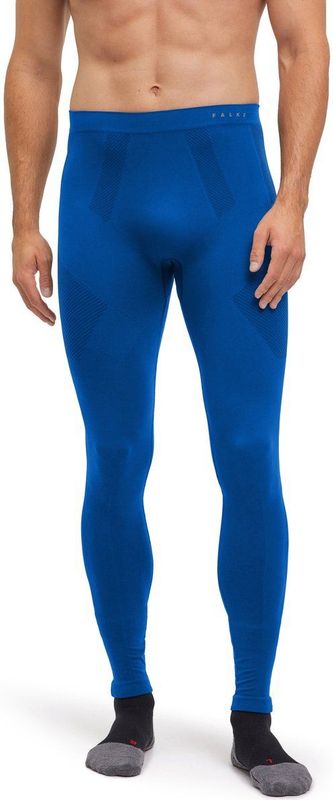 FALKE Warm Long Tights - Functioneel Ondergoed - Blauw - Sneldrogend