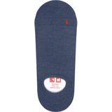 FALKE - Keep Warm - Onzichtbare Sokken - Blauw Ocean Melange - 1 Paar