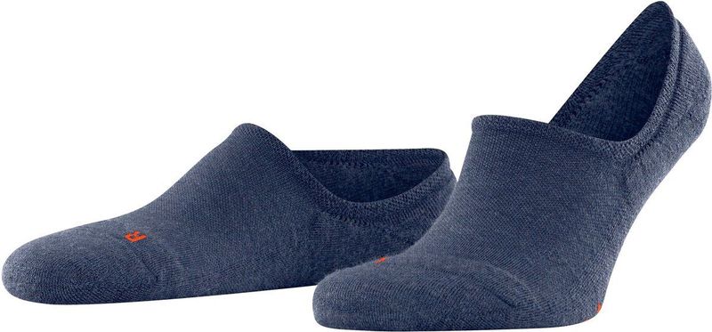 FALKE - Keep Warm - Onzichtbare Sokken - Blauw Ocean Melange - 1 Paar