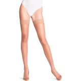 Falke - 12 Den Stay-Up Panty - Transparant - Silicone Grip