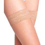 Falke - 12 Den Stay-Up Panty - Transparant - Silicone Grip