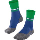FALKE RU4 Cool Hardloopsokken anti blaren, medium padding functioneel garen sportsokken heren blauw