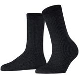 FALKE - Glinsterende Sok - Zwart - Viscosemix