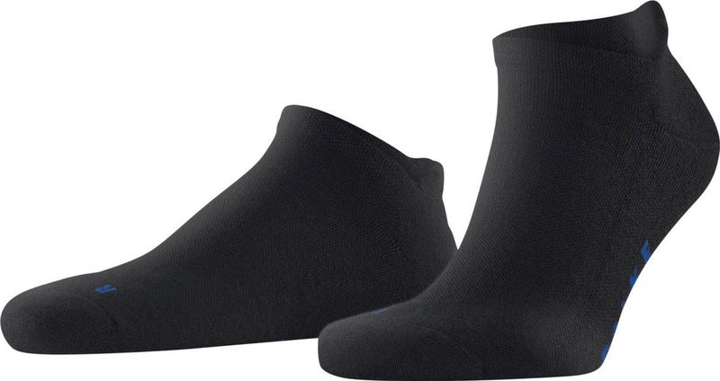 FALKE Keep Warm U Sn paar korte sokken van wol, effen, sportsokken, uniseks, 1 stuk, Zwart 3000