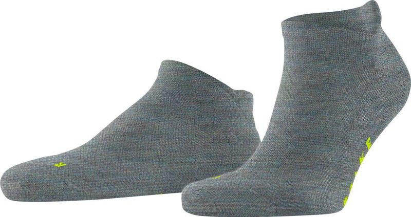 FALKE Keep Warm anatomische pluche zool merinowol sneakersokken Unisex blauw