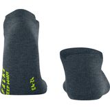 FALKE Keep Warm anatomische pluche zool merinowol sneakersokken Unisex blauw