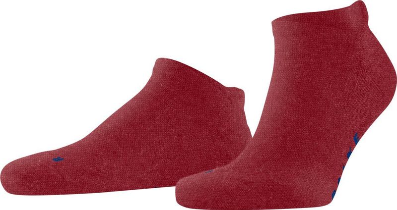 FALKE - Tinted Stripe - Sokken - Rood - Wol - 1 Paar