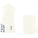 FALKE Keep Warm anatomische pluche zool merinowol sneakersokken dames wit