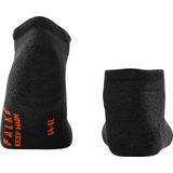 FALKE Keep Warm anatomische pluche zool merinowol sneakersokken dames grijs