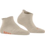 FALKE Keep Warm anatomische pluche zool merinowol sneakersokken dames beige