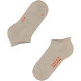 FALKE Keep Warm anatomische pluche zool merinowol sneakersokken dames beige