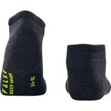 FALKE Keep Warm Sneakersokken - Blauw - Merinowol - Anatomische Pasvorm