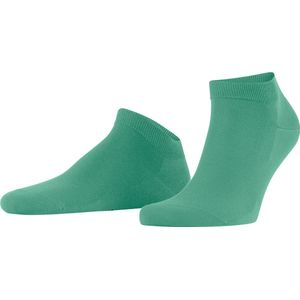 FALKE Heren Korte sokken ClimaWool M Sn wol lyocell kort eenkleurig 1 paar, Turkoois Ocean Green 7506, 43-44