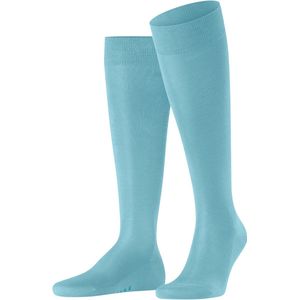FALKE - Tiago - Kniekousen - Aqua Blauw - WE CARE - COTTON