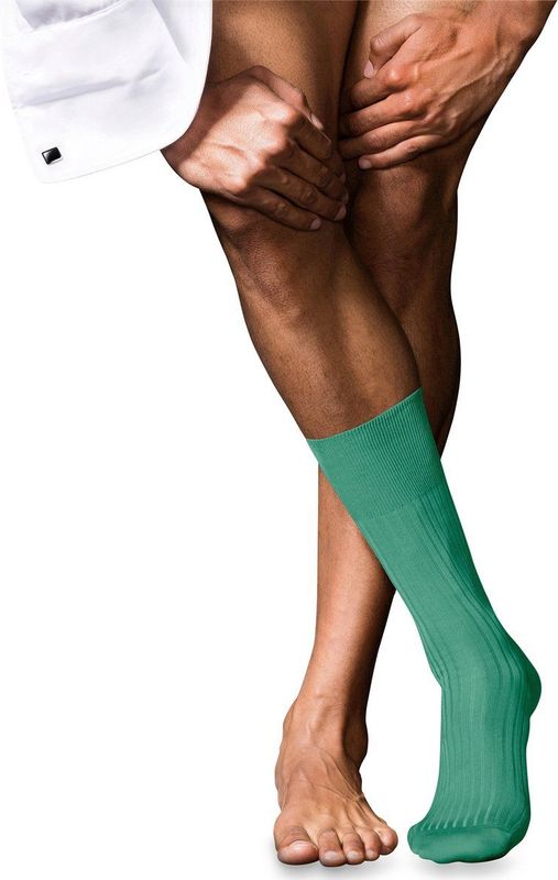 FALKE - No. 10 - Sokken - Groen - Katoen