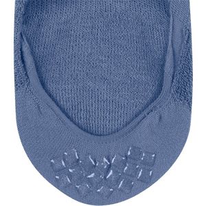 FALKE Uniseks-volwassene Liner sokken Cool Kick Invisible U In functioneel materiaal onzichtbar eenkleurig 1 paar, Blauw Smoky Blue 6483, 44-45