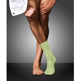 FALKE - No. 13 - Huissokken - Groen - Hoogwaardig Piuma Katoen, Maat 45-46