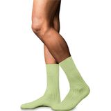 FALKE - No. 13 - Huissokken - Groen - Hoogwaardig Piuma Katoen, Maat 45-46