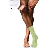 FALKE - No. 13 - Huissokken - Groen - Hoogwaardig Piuma Katoen, Maat 45-46