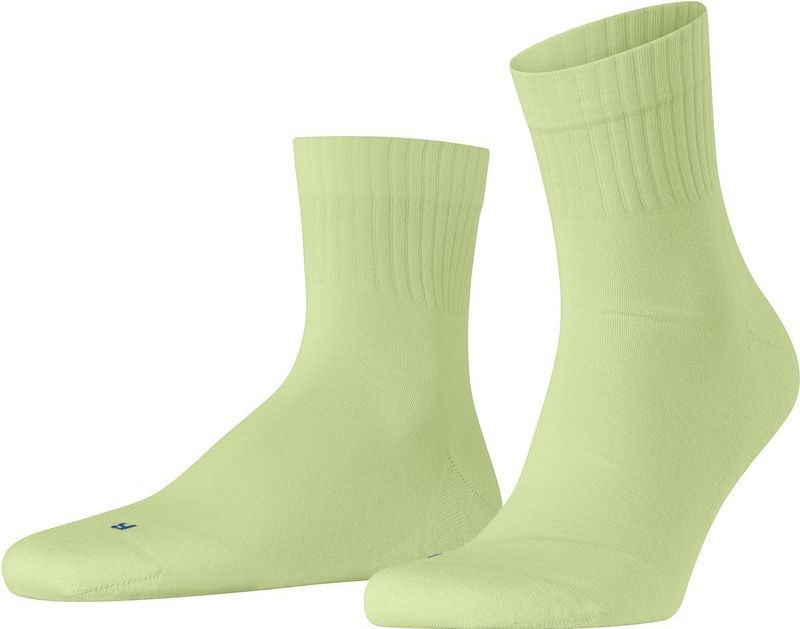 FALKE Run Rib - Unisex Sokken - Groen - Katoen - Functioneel Materiaal