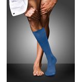 FALKE - Heren Kniekousen No. 13 - Blauw Deep Water - Katoen - 1 Paar