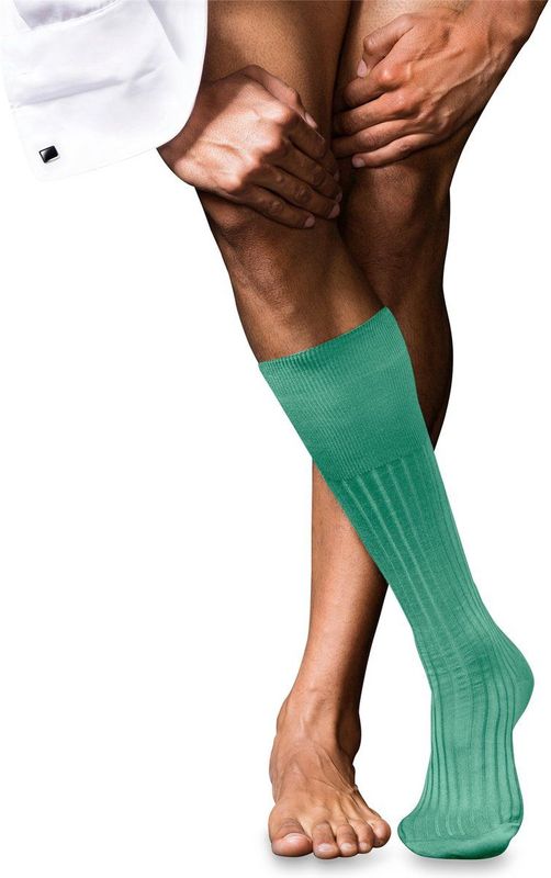 FALKE - Finest Piuma Cotton - Kniekousen - Wit - Katoen