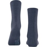 FALKE - Sensitive London - Sokken - Blauw - Katoen, Comfort Tailleband