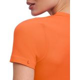 FALKE - Ultralight Cool - Functioneel Shirt - Oranje - Sneldrogend, Korte Mouwen