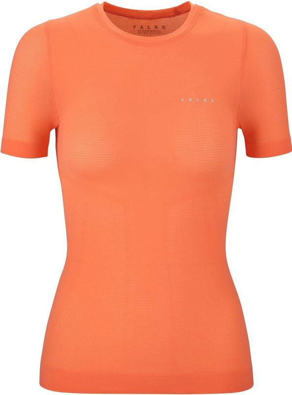 FALKE - Ultralight Cool - Functioneel Shirt - Oranje - Sneldrogend, Korte Mouwen
