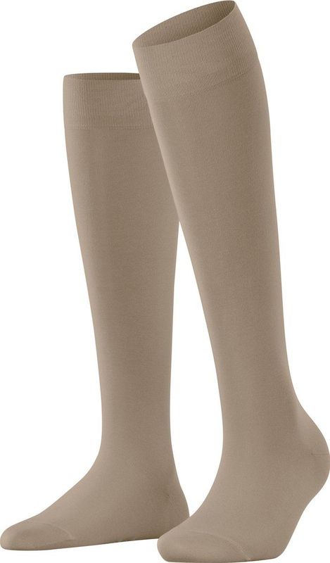 FALKE - Cotton Touch - Knikousen - Huidskleur - Dames