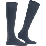 FALKE Family Kniekousen - Blauw - Katoen