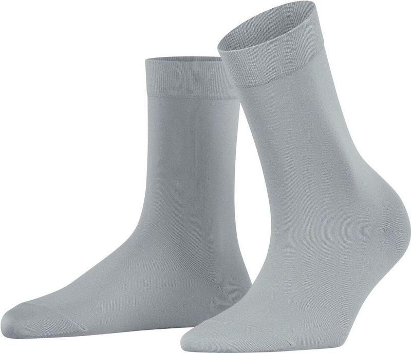 FALKE - Cotton Touch - Sokken - Grijs - Maat 35-38
