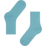 FALKE - Cotton Touch - Dames Sokken - Turkoois - 1 Paar - Maat 39-42