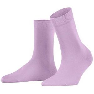 FALKE Cotton Touch W So katoen, eenkleurig, 1 paar damessokken (1 stuk), Roze Shell Pink 8045, 39-42