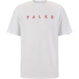 FALKE - Training Logo - Functioneel Shirt - Wit - Korte Mouwen