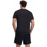 FALKE - Heren T-shirt - Zwart - Katoen