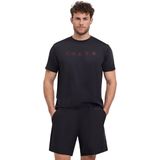 FALKE - Heren T-shirt - Zwart - Katoen