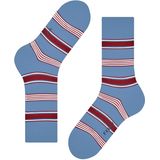 FALKE - Marina Stripe - Heren Sokken - Blauw - Katoen - 1 Paar