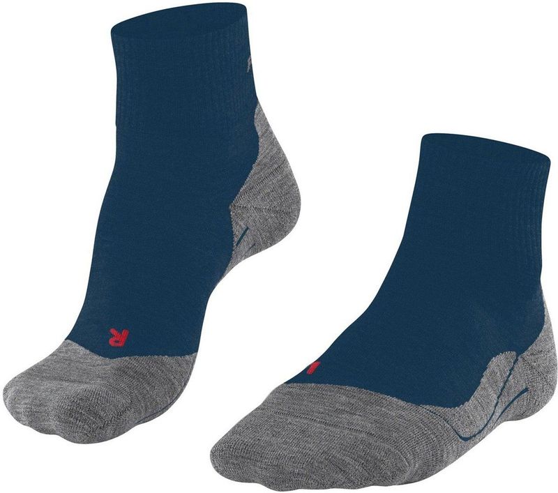 Falke - TK5 Explore Short - Wandelsokken - Marine - 40% Polypropeen, 35% Scheerwol, 25% Polyamide