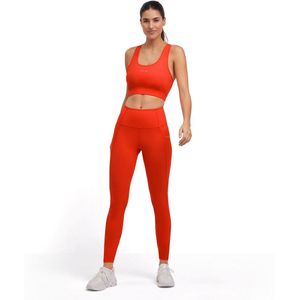 FALKE - TR Perform Better Tights - Sportlegging - Koraal Roze - Sneldrogend, 4-way Stretch