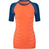 FALKE - Warm Shortsleeved Shirt - Functioneel Shirt - Oranje - Korte Mouwen