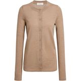 FALKE - Basic New Merino - Cardigan - Bruin - Dames