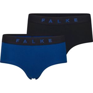 FALKE - Daily Comfort - Hipster - Kobalt en Zwart - Egyptisch Katoen - Set van 2