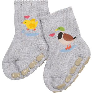 FALKE Uniseks-baby Stopper sokken Baby Duckling B Hp katoen Noppen op de zool 1 paar, Wit White 2000, 74-80