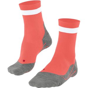 FALKE Dames RU4 Endurance W So katoen functioneel materiaal anti-blaar Hardloopsokken, Orange Coral 8017, 35-36