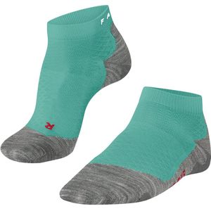 FALKE - RU5 Race Short W - Sportsokken - Bleu Fiji - Anti-ampoule, Ademend, Vegan