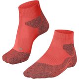 FALKE - RU Trail W - Chaussettes - Orange Coral - Anti-ampoule, Ademend, Compressie rond de enkel