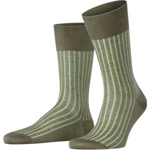 FALKE - Shadow - Sokken - Groen - Gedessineerd Katoen, Maat 43-44